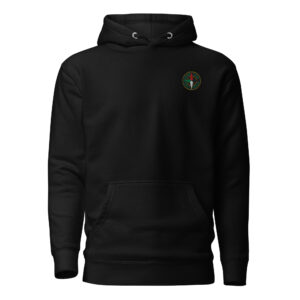Stolen Embroidered Black Hoodie