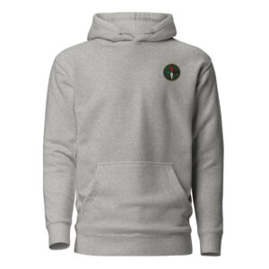 Stolen Embroidered Grey Hoodie
