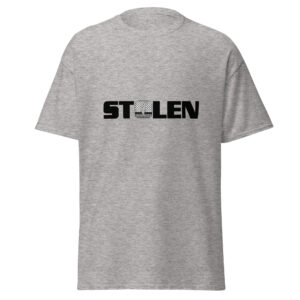 Stolen Essential Grey T-Shirt | Printed