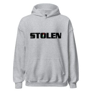 Stolen Grey Hoodie ||| | Printed