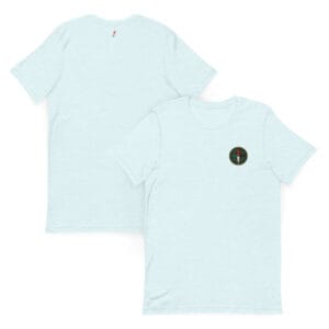 Stolen Embroidered Ice Blue T shirt